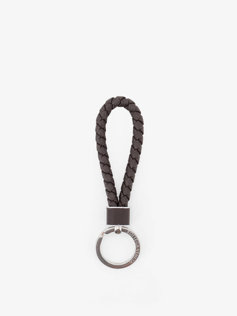 Bottega Veneta Leather keychain - Fondant