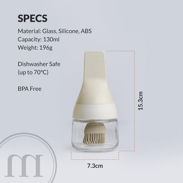 Zuutii Oil Dispenser with Brush