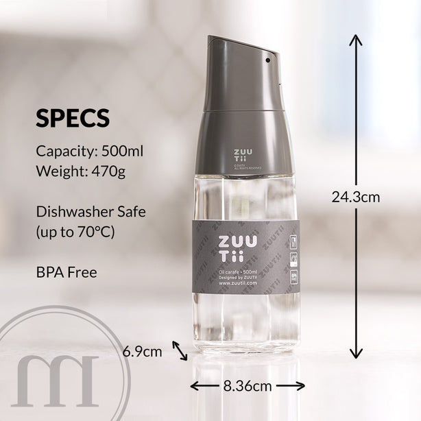 Zuutii Drip-Free Oil Carafe