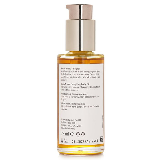 Birch-arnica Energising Body Oil - Revitalises & Warms - 75ml/2.5oz