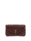 Saint Laurent LouLou Shoulder Bag - Lt Hot Wine