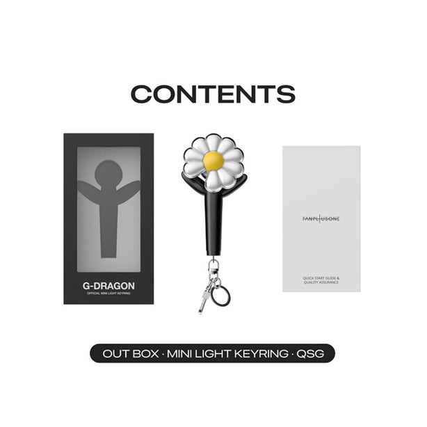 G-Dragon Official Mini Light Keyring Random (International Shipping)