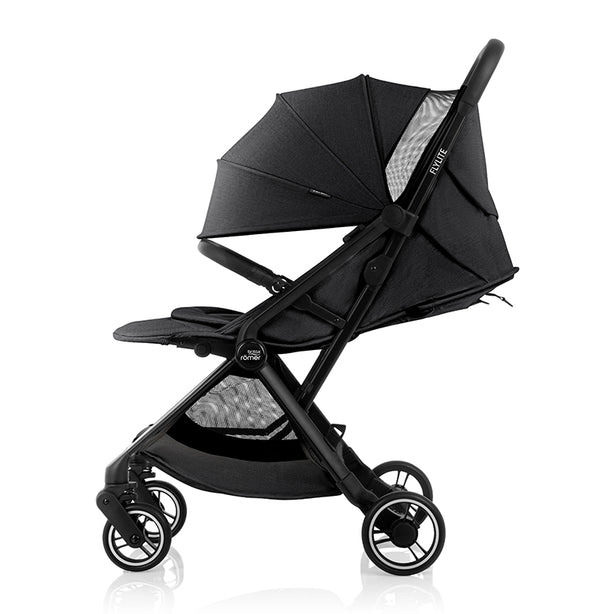 Britax Flylite Stroller | IATA Cabin Size - Carbon Black