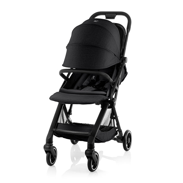 Britax Flylite Stroller | IATA Cabin Size - Carbon Black