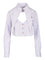 Vivienne Westwood Heart Cutout Shirt - White