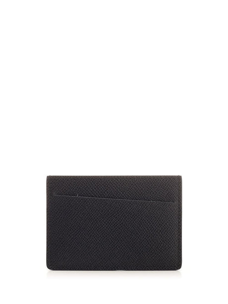 Maison Margiela Leather Card Holder - Black
