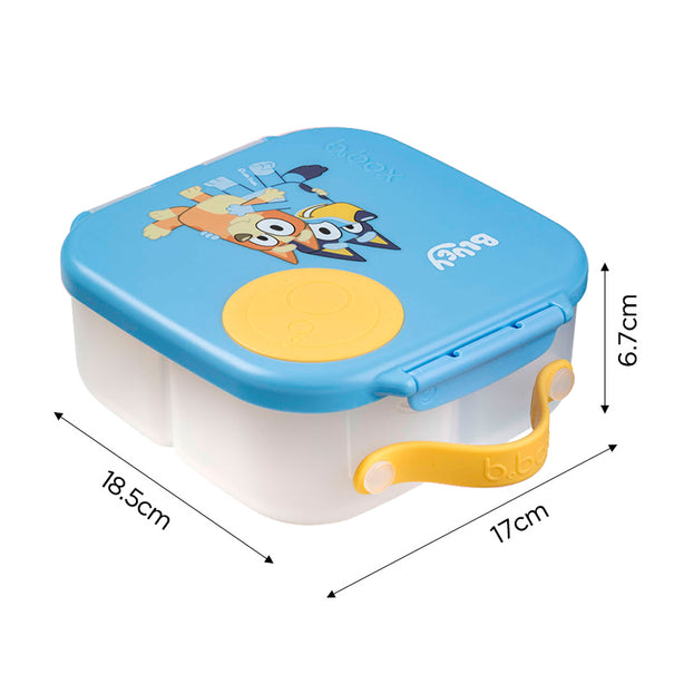 [Bundle] Tritan Drink Bottle Bluey 450ml + Mini Lunchbox Bluey + Snackbox Bluey