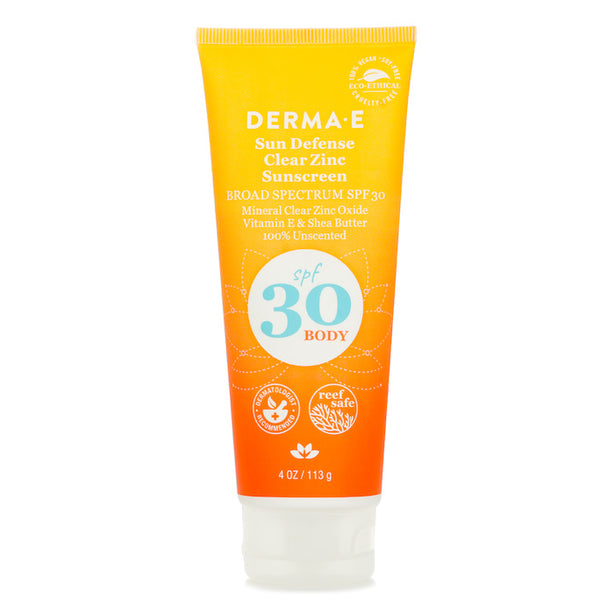 Sun Defense Clear Zinc Sunscreen Spf30 For Body - 113g