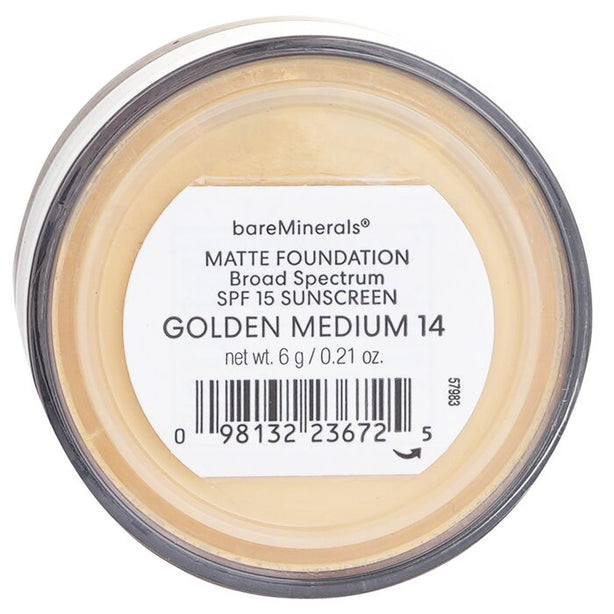 Bareminerals Matte Foundation Broad Spectrum Spf15 - - 6g/0.21oz