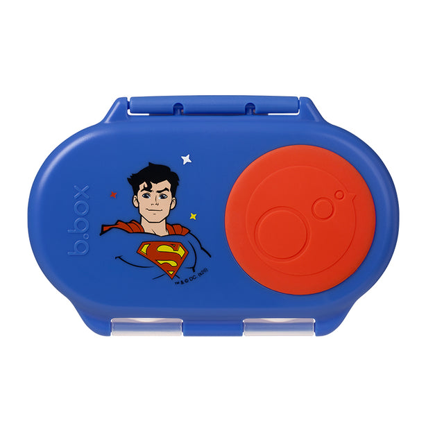 [Bundle] B.Box Tritan Drink Bottle Superman 600ml + Mini Lunchbox Superman + Snackbox Superman