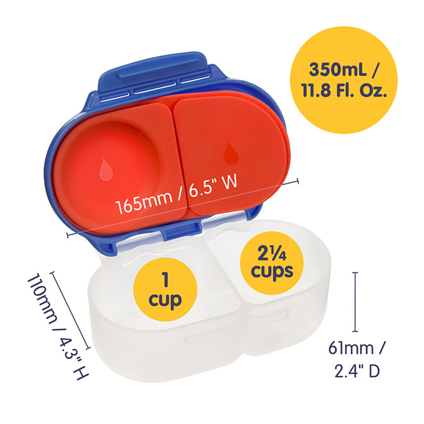 [Bundle] B.Box Tritan Drink Bottle Superman 600ml + Mini Lunchbox Superman + Snackbox Superman
