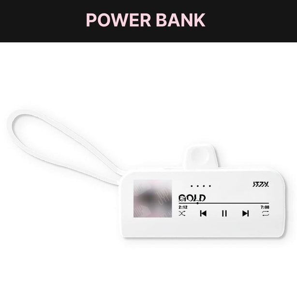 ITZY Power Bank ITZY Gold Pop-Up Store (International Shipping)