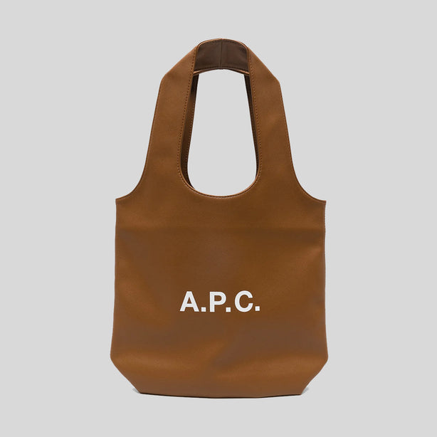 A.P.C. Ninon Small Tote Bag Camel RS-PUAAT-M61861