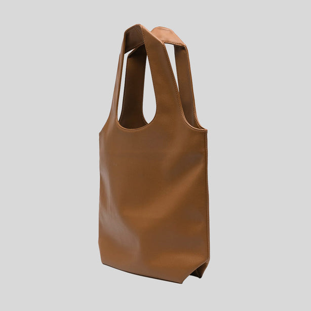A.P.C. Ninon Small Tote Bag Camel RS-PUAAT-M61861