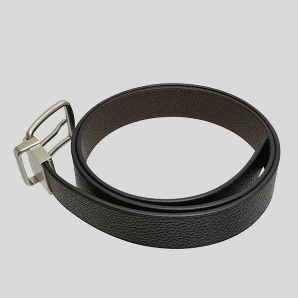 COACH Harness Buckle Cut-To-Size Reversible Belt, 38 Mm Black/Dark Brown RS-CQ023