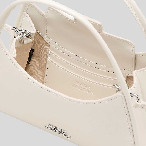 MARC JACOBS The Glam Claw Clip Crossbody Bag Cotton White RS-2P5HCR010H02