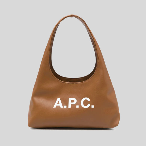 A.P.C. Baby Ninon Shoulder Bag Camel RS-PUAAT-F67027
