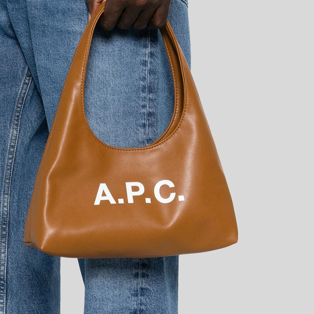 A.P.C. Baby Ninon Shoulder Bag Camel RS-PUAAT-F67027