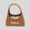 A.P.C. Baby Ninon Shoulder Bag Camel RS-PUAAT-F67027