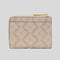 KATE SPADE Spade Flower Small L-zip Wallet Dark Beige Moon Dust RS-KN768