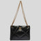 TORY BURCH Small Kira Diamond Quilt Shoulder Bag Black RS-161885
