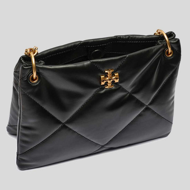 TORY BURCH Small Kira Diamond Quilt Shoulder Bag Black RS-161885