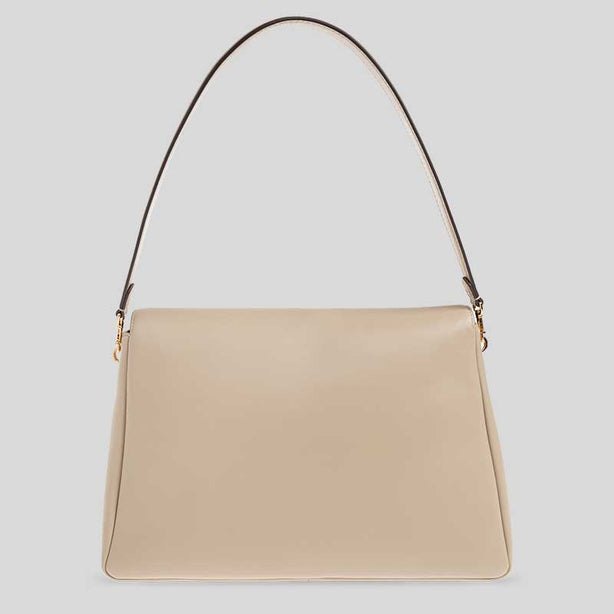 TORY BURCH Large Charlie Shoulder Bag Soft Cement RS-180727