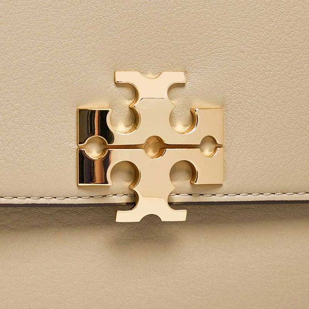 TORY BURCH Large Charlie Shoulder Bag Soft Cement RS-180727