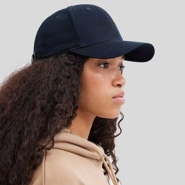 COACH Embroidered Baseball Hat Navy XS/S RS-CAA64