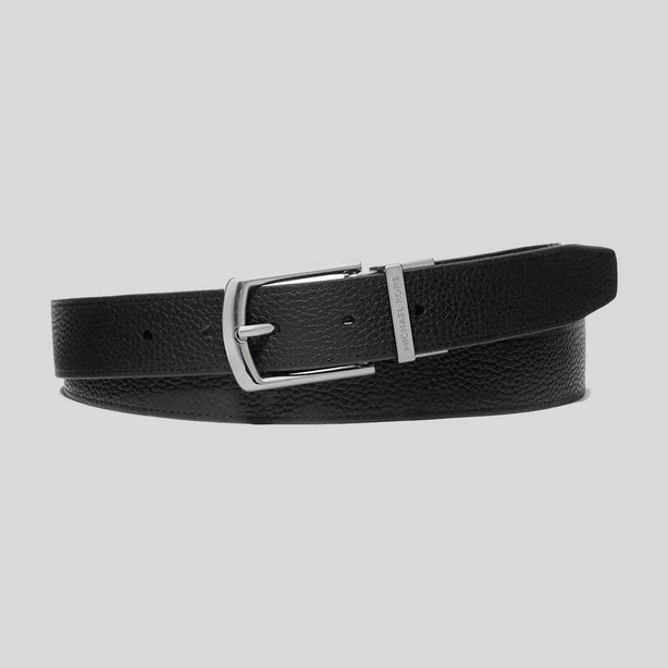 MICHAEL KORS Reversible Leather Belt Black RS-39S5LBLY1L