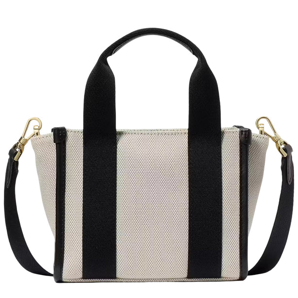 Kate Spade Kip Canvas Mini Tote Bag - Natural Multi KL062