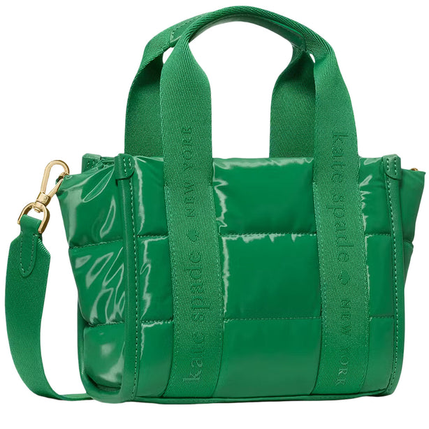 Kate Spade Kip Puffy Mini Tote Bag - Green Bean KM668