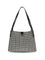 Balmain Jacquard and leather Tote Bag - Ivoire/Noir