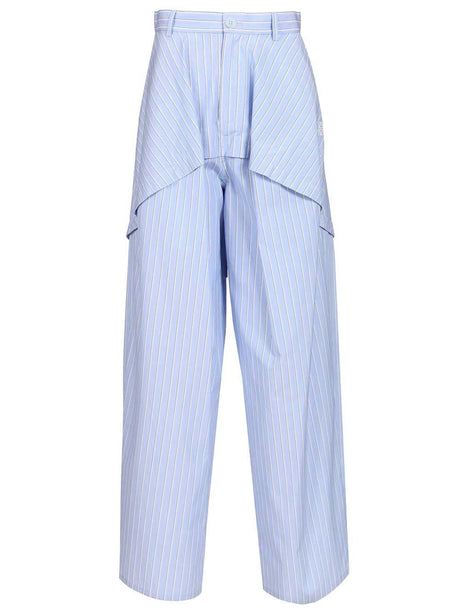 Loewe Paula'S Ibiza Cotton Trousers - Sky Blue