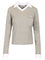Miu Miu Cotton Jersey Sweatshirt - Grey