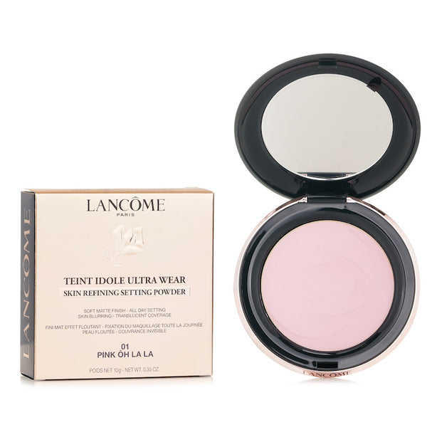 Teint Idole Ultra Wear Skin Refining Setting Powder - # 01 Pink Oh La La - 10g