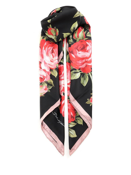Dolce & Gabbana Square Scarf - Black
