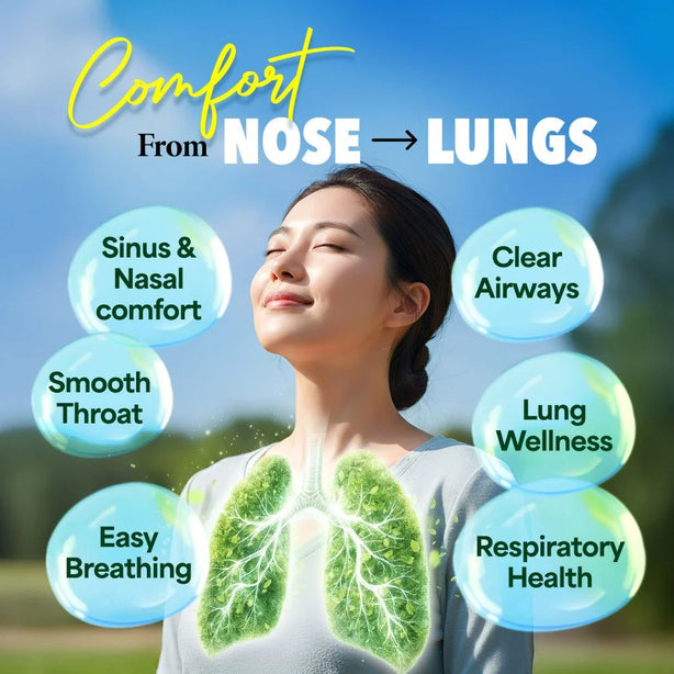 LABO Nutrition AirWayz for Lung Respiratory Sinus Congestion Allergy 60s