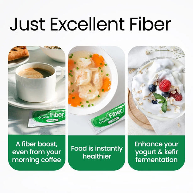 LABO Nutrition Bioactive Organic Fiber Bloat-free Sunfiber - No Bloating or Gas