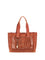Chloé East-West Summer Banana raffia Tote Bag - Camellia Coral