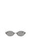 Alexander Mcqueen Neo oval Sunglasses - Ner/Nat/Truf/Caf/Ner