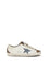 Golden Goose Super Star Sneakers - White/Brown/Blue Denim/Cream
