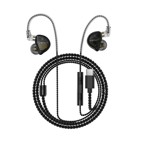 Acefast L11 Usb-C Hifi Wired Earphones - Black