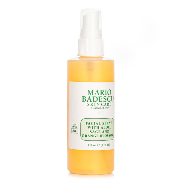 Facial Spray With Aloe, Sage & Orange Blossom - 118ml/4oz