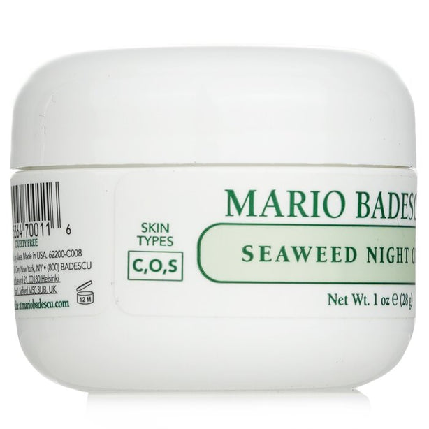 Seaweed Night Cream - For Combination/ Oily/ Sensitive Skin Types - 29ml/1oz