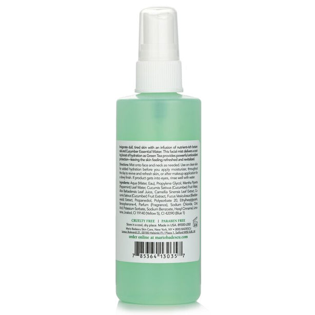 Facial Spray With Aloe, Cucumber And Green Tea - For All Skin Types - 118ml/4oz