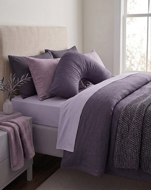 Rapee Cuddle U™ V-Shape Pillow & Microfibre Cover Set – 75 x 75 cm