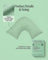 Rapee Cuddle U™ V-Shape Pillow & Microfibre Cover Set – 75 x 75 cm