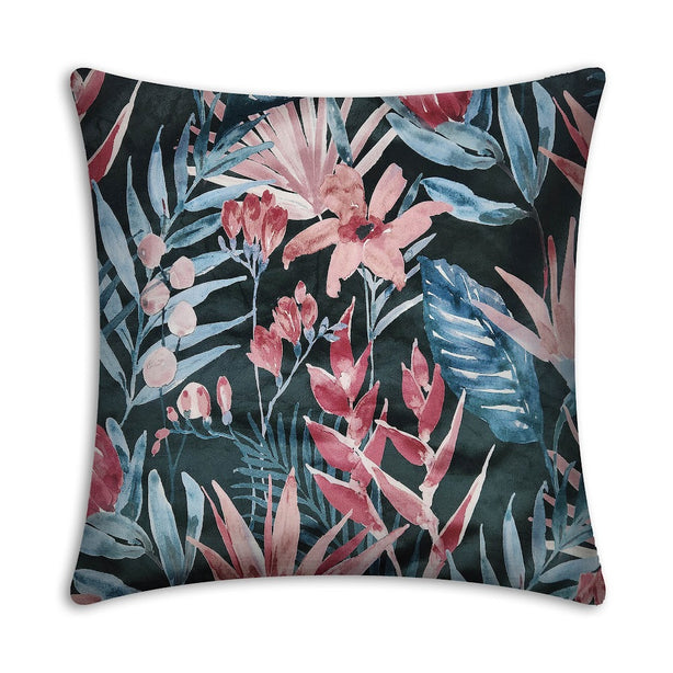 GOBBY Cushion Cover | Digital Print Velvet - 45 x 45 cm