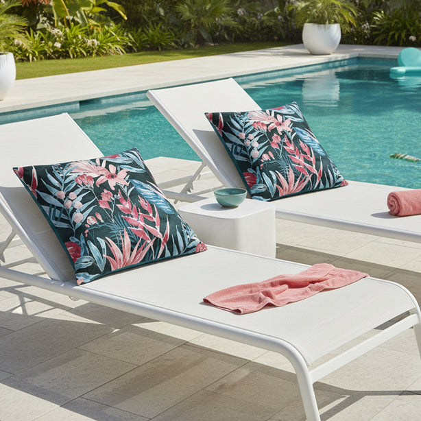GOBBY Cushion Cover | Digital Print Velvet - 45 x 45 cm